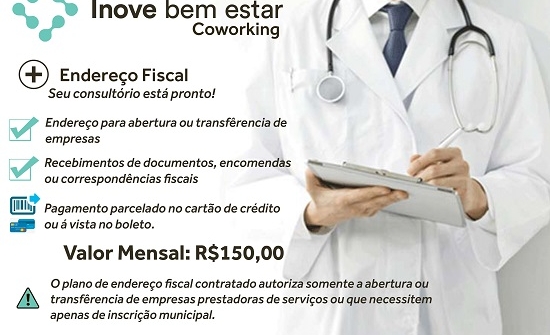 Endereço Fiscal para abertura de empresas
